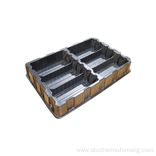 Large plastic vacuum forming blister tray